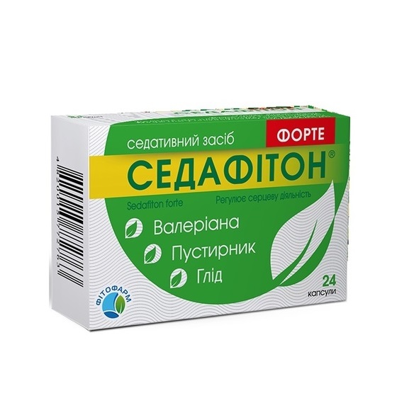 Седафітон Форте капсули 24 шт. (6х4)