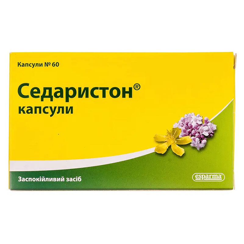 Седаристон капсулы 60 шт. (10х6) Седаристон капсулы 60 шт. (10х6)