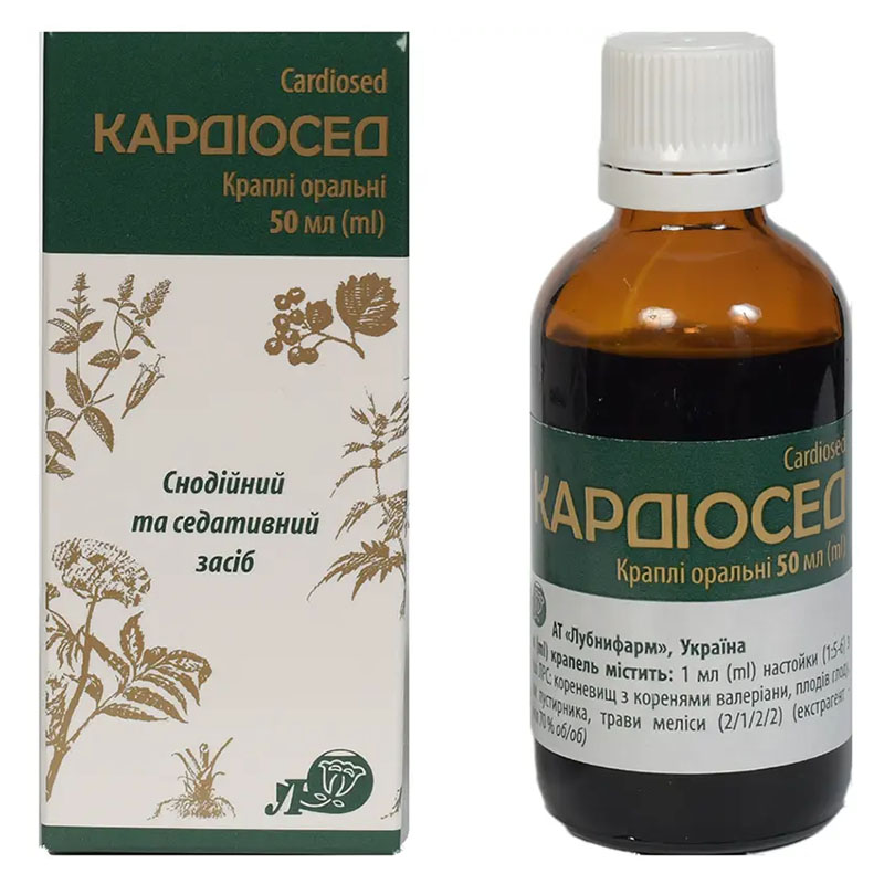 Кардіосед краплі по 50 мл у флаконі 1 шт.