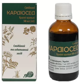Кардіосед краплі по 50 мл у флаконі 1 шт.