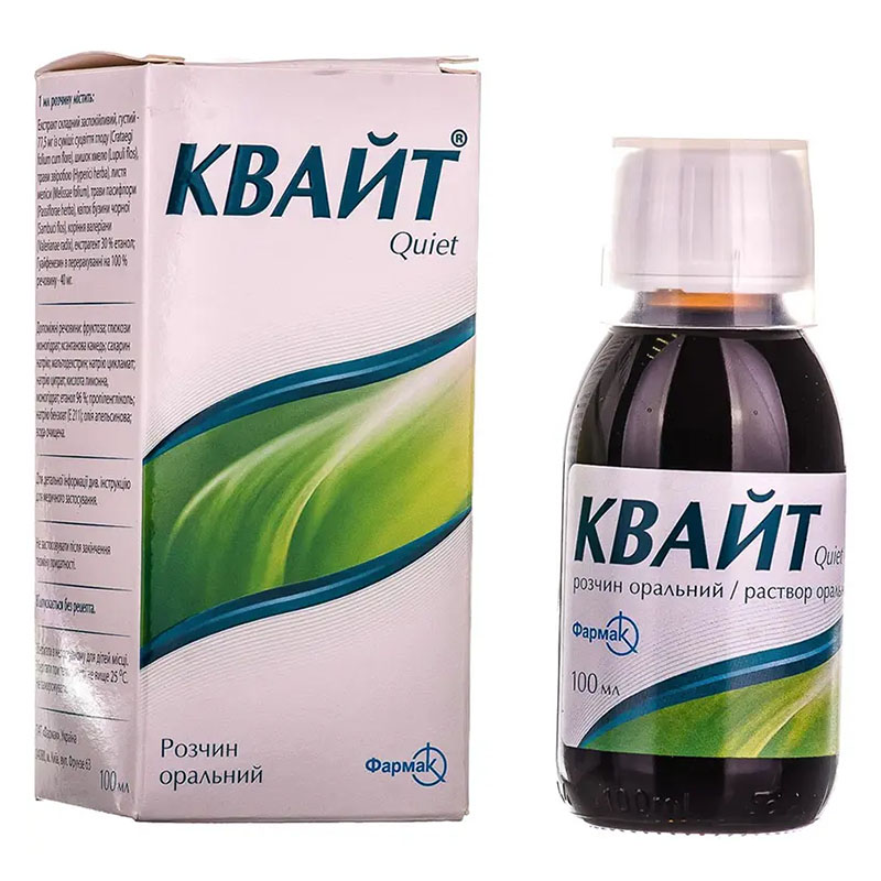 Квайт розчин по 100 мл у флаконі 1 шт.