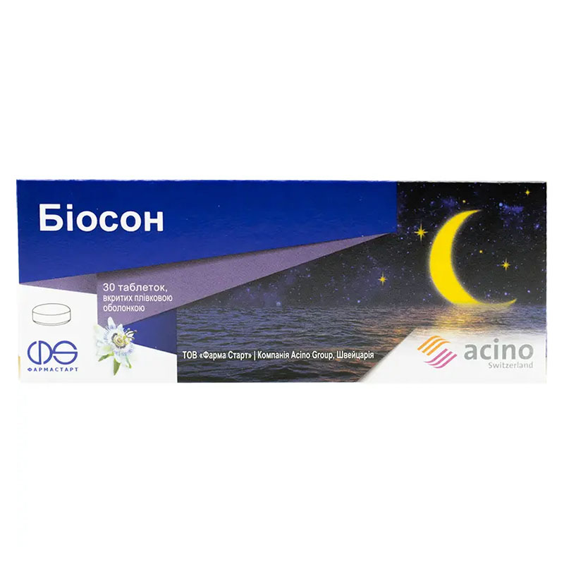 Біосон таблетки 30 шт. (10х3)