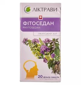 Фітоседан збір по 1.5 г у фільтр-пакетиках 20 шт. - Ліктрави