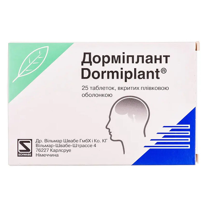 Дорміплант таблетки 25 шт.