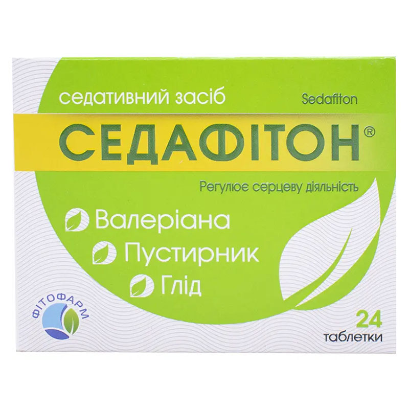 Седафітон таблетки 24 шт. (12х2)