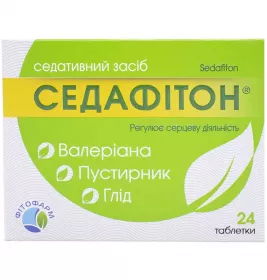 Седафітон таблетки 24 шт. (12х2)