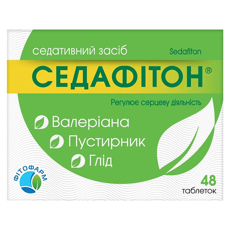 Седафитон таблетки 48 шт. (12х4) Седафитон таблетки 48 шт. (12х4)