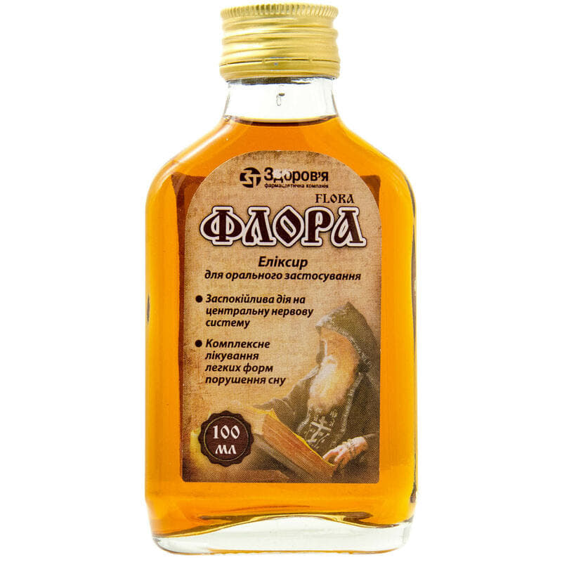 Флора еліксир по 100 мл у пляшці