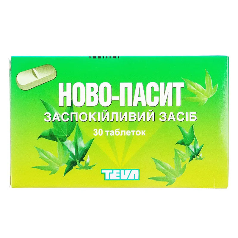 Ново-пассит таблетки 30 шт. (10х3) Ново-пассит таблетки 30 шт. (10х3)