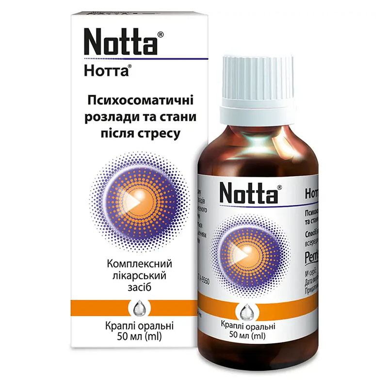 Нотта краплі по 50 мл у флаконі 1 шт.