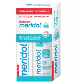 Набор Meridol Зубная паста 75мл + Ополаскиватель 100мл