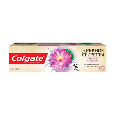 *Зубна паста Colgate Давні Секрети Турбота про ясна 75 мл