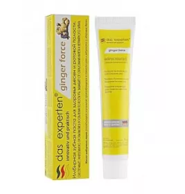 *Зубна паста Das experten гелева Ginger Force 70мл