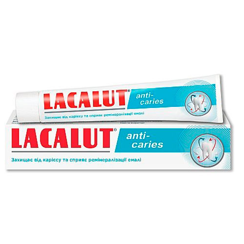 *Зубна паста Лакалут Анти карієс 75мл