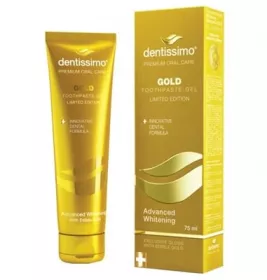 Зубная паста Dentissimo Advanced Whitening Gold 75 мл