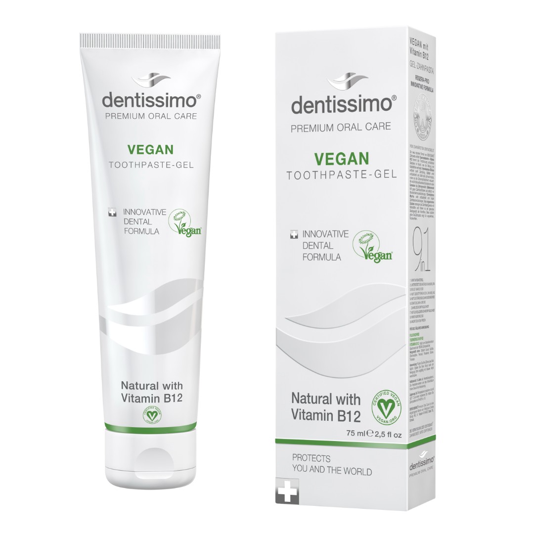 *Зубная паста Dentissimo Vegan with Vitamin B12 75 мл *Зубная паста Dentissimo Vegan with Vitamin B12 75 мл