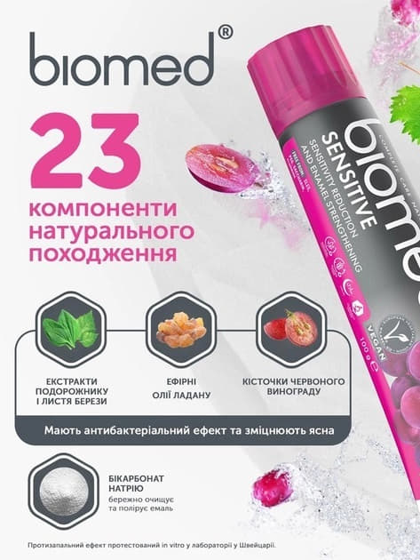*Зубная паста BIOMED СЕНСИТИВ 100 мл