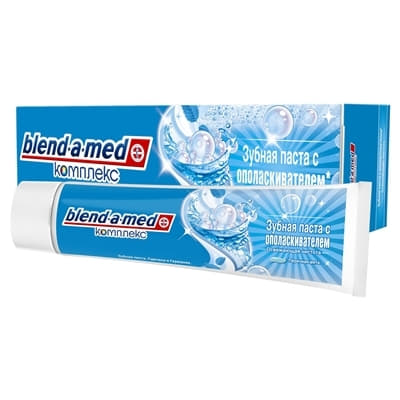 *Зубна паста BLEND A MED КОМПЛЕКС 7 з ополіскувачем 100 мл
