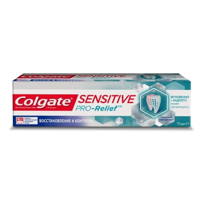 *Зубна паста Colgate Sensitive Pro-Relief Відновлення і контроль 75 мл