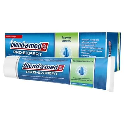 *Зубна паста BLEND A MED PRO EXPERT Здорова свіжість Перцева мʼята 100 мл