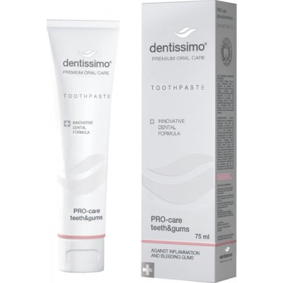 Зубная паста Dentissimo Pro-Care Teeth & Gums 75 мл Зубная паста Dentissimo Pro-Care Teeth & Gums 75 мл