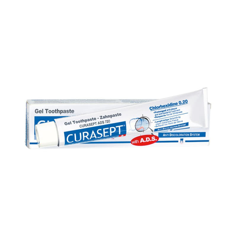*Зубная паста Curaprox гелеобразная, 0,20% хлоргексидина 75 мл