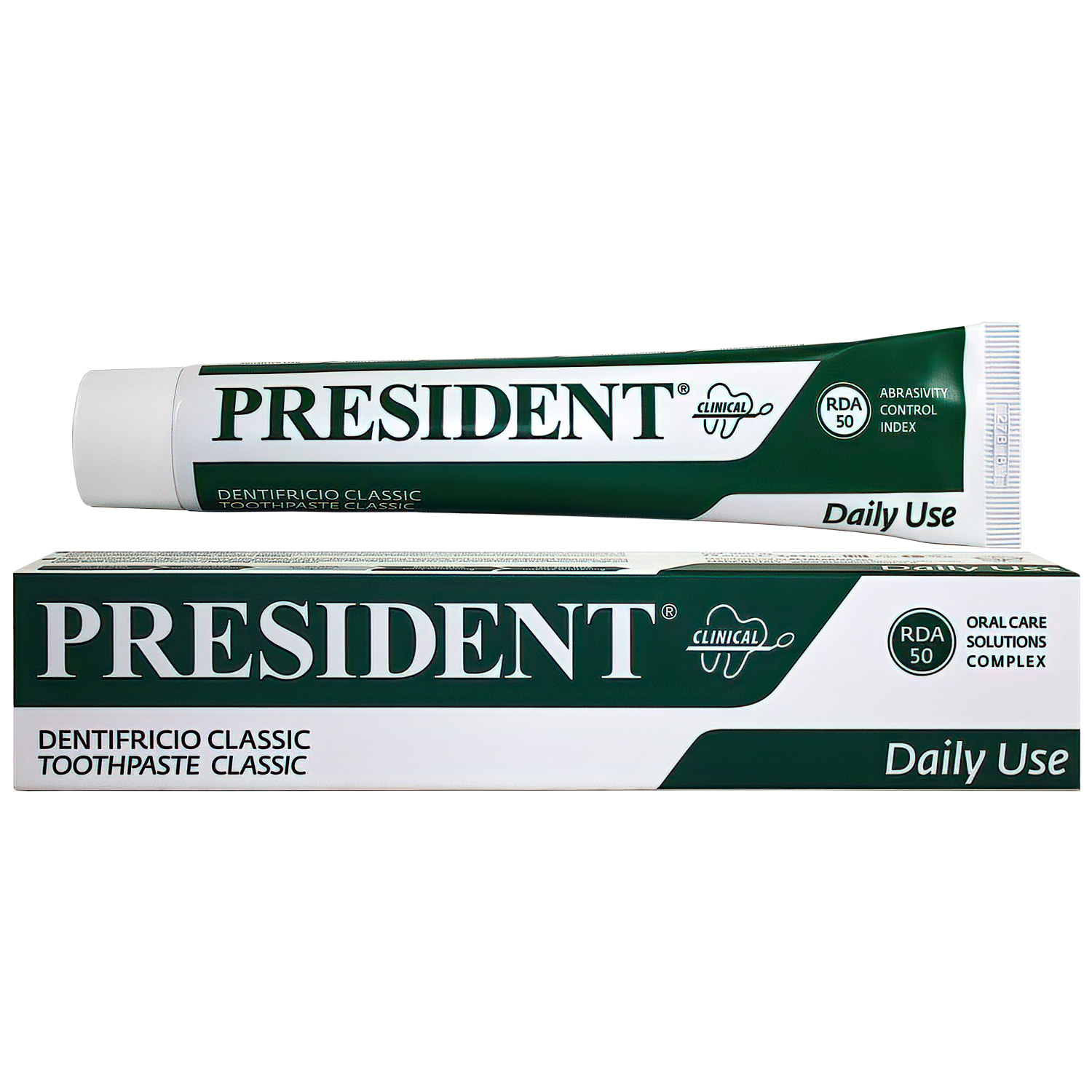 *Зубная паста PRESIDENT Clinical Классик 75 мл *Зубная паста PRESIDENT Clinical Классик 75 мл