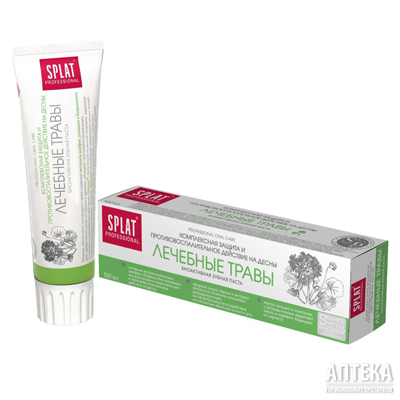 Зубна паста SPLAT Professional Лікувальні трави 100мл