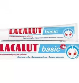 Зубна паста Лакалут basic 75 мл