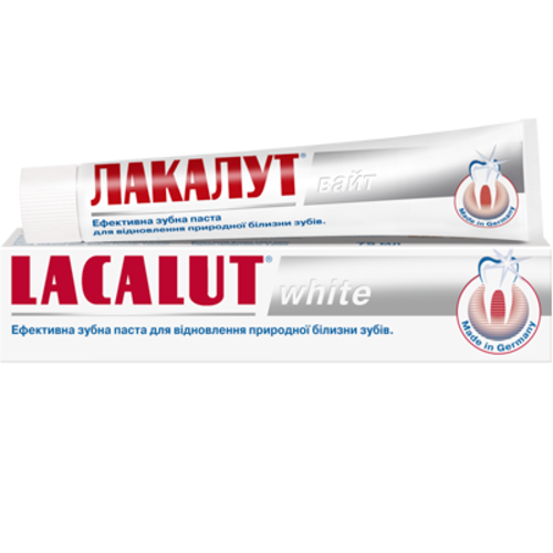 *Зубна паста Лакалут Вайт 75мл