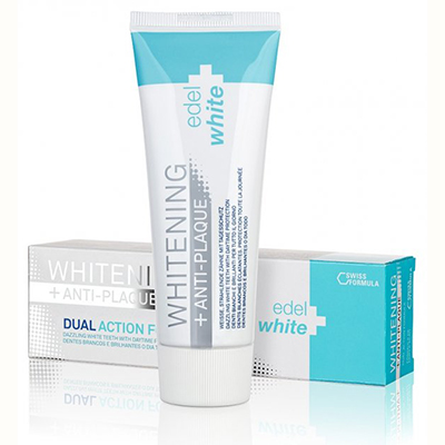 Зубна паста Edel White Анти-наліт + Відбілення 75мл