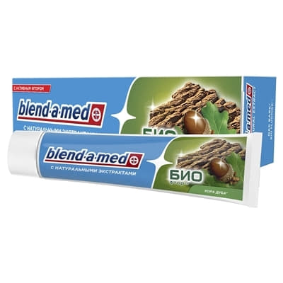 *Зубна паста BLEND A MED Біо-Фтор Кора дуба 100мл