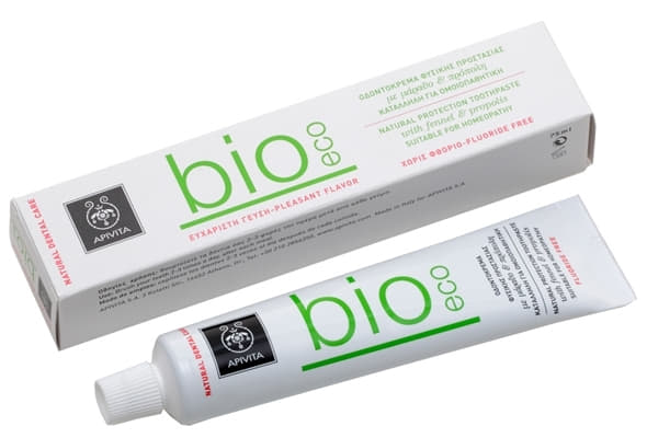 *Зубна паста Apivita біо-еко Природний захист з фенхелем і прополісом 75 мл