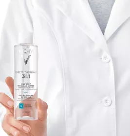 Вода міцелярна для обличчя та очей Vichy Пюрте Термаль для чутливої шкіри 200мл