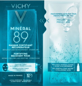 *Маска Vichy Минерал 89 тканевая для восстановления кожи лица 29г