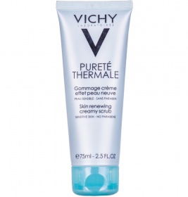 *Крем-скраб Vichy Пюрте Термаль Відновлюючий для обличчя 75 мл