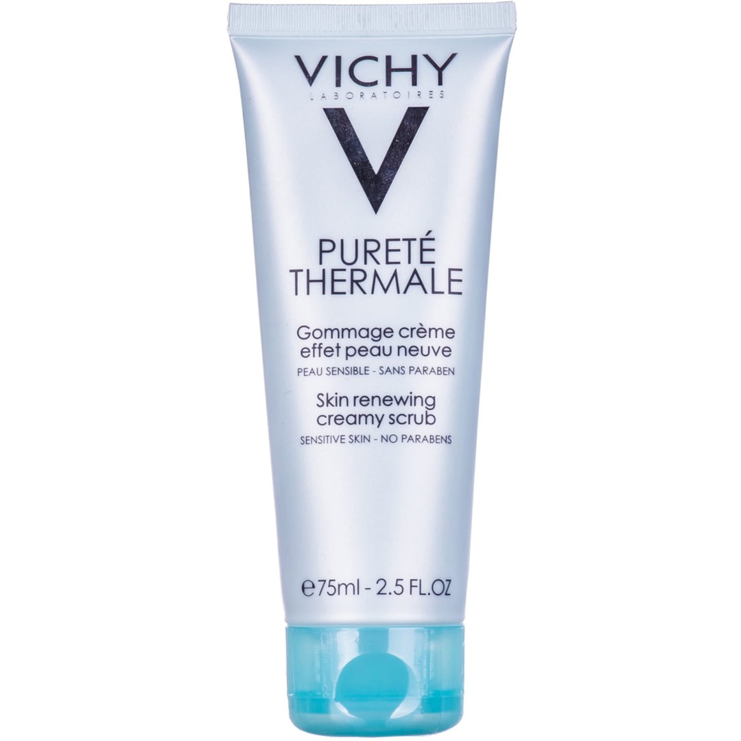 *Крем-скраб Vichy Пюрте Термаль Відновлюючий для обличчя 75 мл