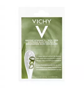 *Маска Vichy Заспокійлива з алое для шкіри обличчя схильної до сухості та стягнутості 2х6мл