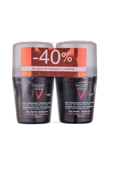 *Промо-набір Vichy дезодорантів для чоловіків -40%
