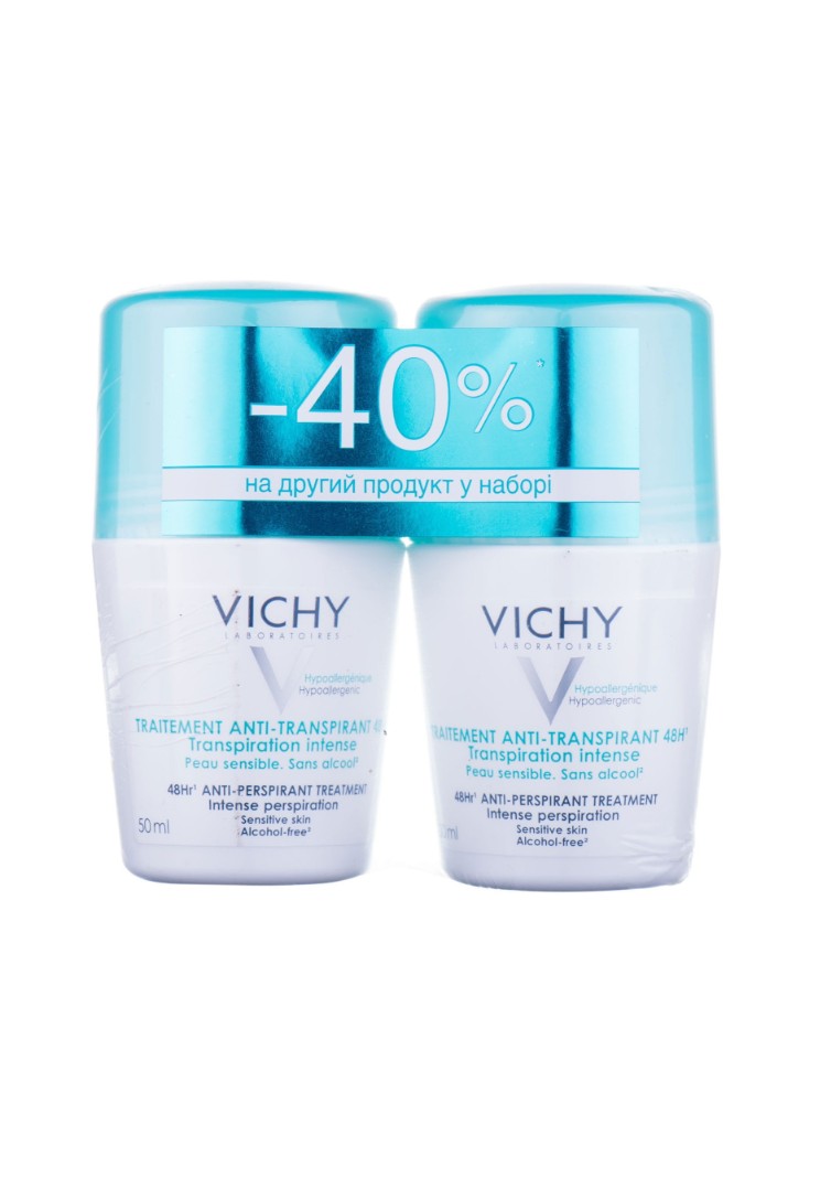 *Промо-набор Vichy дезодорантов интенсивный -40% *Промо-набор Vichy дезодорантов интенсивный -40%