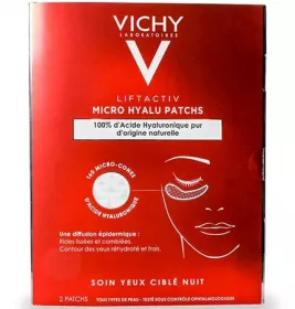 *Патчи Vichy Лифтактив ночное средство с гиалуроновой кислотой уход за кожей вокруг глаз 2 шт