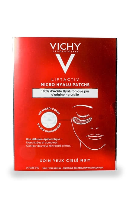*Патчі Vichy Лифтактив нічний засіб з гіалуроновою кислотою для догляду за шкірою навколо очей 2 шт