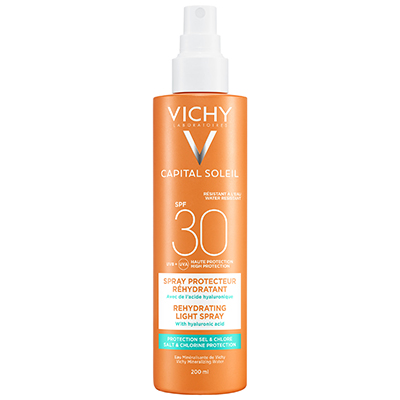 *Спрей Vichy Капиталь Солей солнцезащитный водостойкий с гиалур кислотой SPF30+ 200мл *Спрей Vichy Капиталь Солей солнцезащитный водостойкий с гиалур кислотой SPF30+ 200мл
