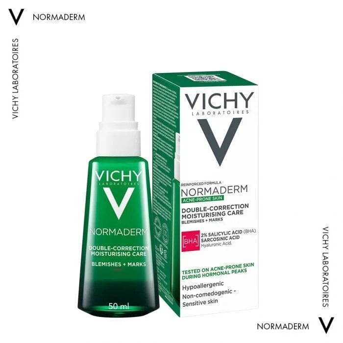 Флюид для лица Vichy Нормадерм Фитосолюшн двойного действия д/жирной и проблемной кожи 50мл