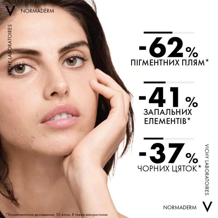 Флюид для лица Vichy Нормадерм Фитосолюшн двойного действия д/жирной и проблемной кожи 50мл