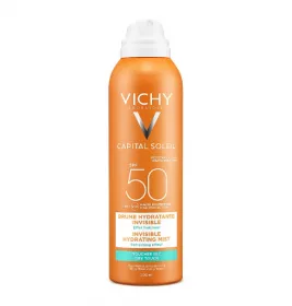 *Спрей-вуаль Vichy Капиталь Солей Солнцезащ.водост. увлажняющий SPF50 200мл