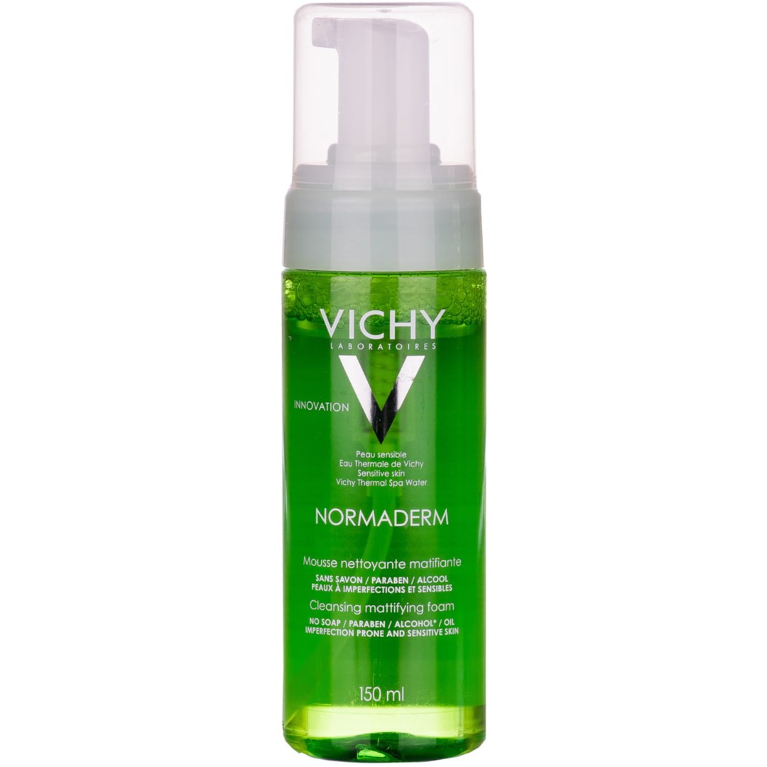 *Пінка Vichy Нормадерм очищуюча для обличчя для чутливої шкіри 150 мл