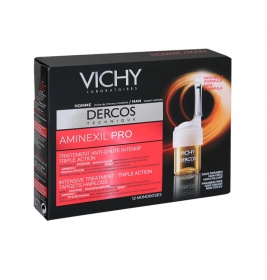 *Ампули Vichy Деркос Амінексіл PRo для чоловіків 6 мл №12