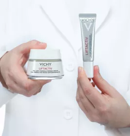 Крем для шкіри навколо очей Vichy Ліфтактив HA для корекції зморшок та темних кіл 15мл