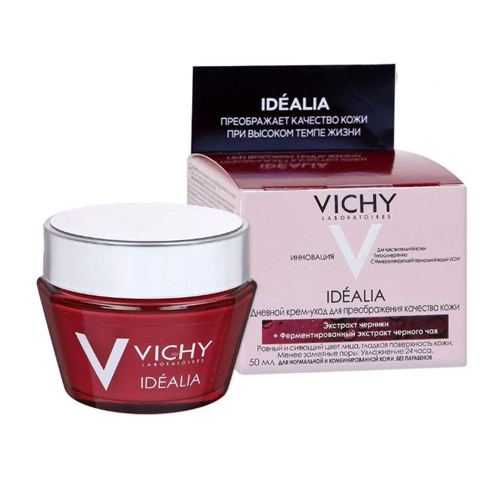 *Засіб Vichy Ідеалія для відновлення гладкості та сяяння нормальної/комбінованої шкіри 50 мл